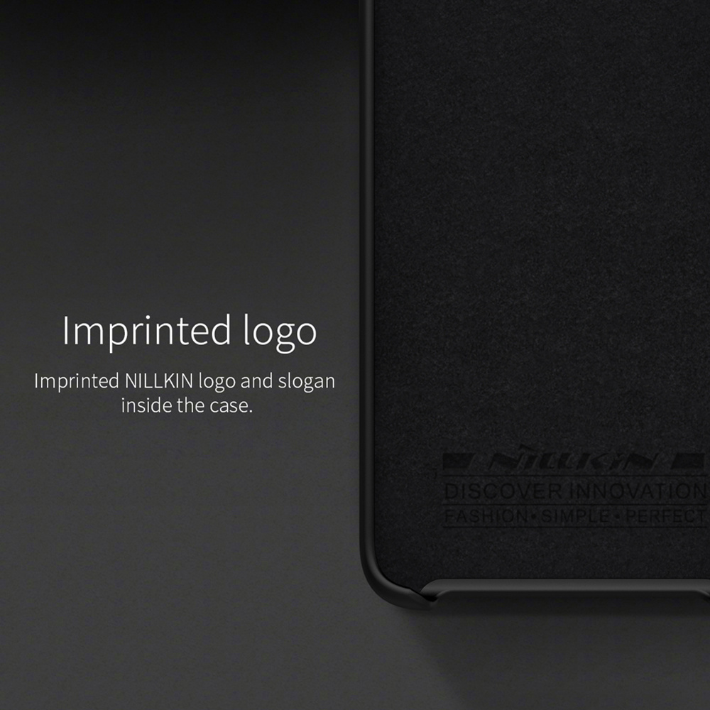 NILLKIN Silicon Phone Case for HUAWEI Mate 20 Pro Protective Back Cover - Black