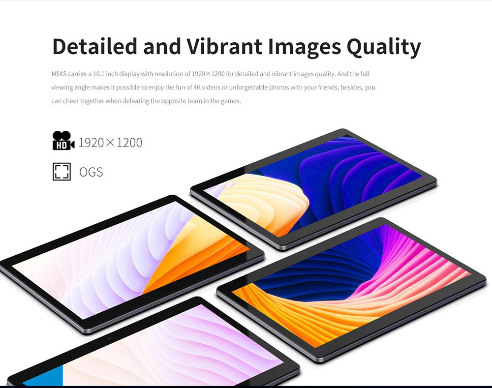 ALLDOCUBE Cube M5XS 4G LTE Phablet X27 MTK6797X Deca Core 10.1 Inch IPS 1920*1200 Android 8.0 3GB RAM 32GB ROM Built-in GPS GLONASS Beidou A-GPS Dual SIM Dual Standby - Gray