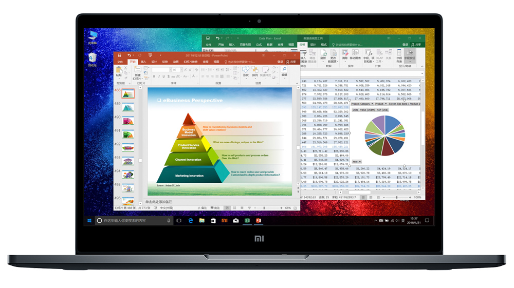 [HK Stock][Official Global Version]Xiaomi Mi Notebook Air 13.3" Enhanced Edition 1920*1080 Intel Core i5-8250U Quad Core 8GB DDR4 256GB SSD NVIDIA GeForce MX150 Fingerprints - Gray