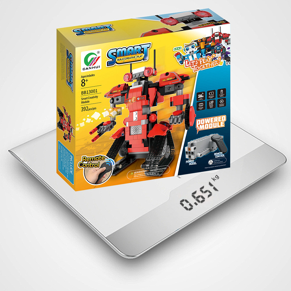 MoFun M1 BB13001 392PCS 2.4G 4CH DIY Smart Remote Control Building Block RC Robot Toy