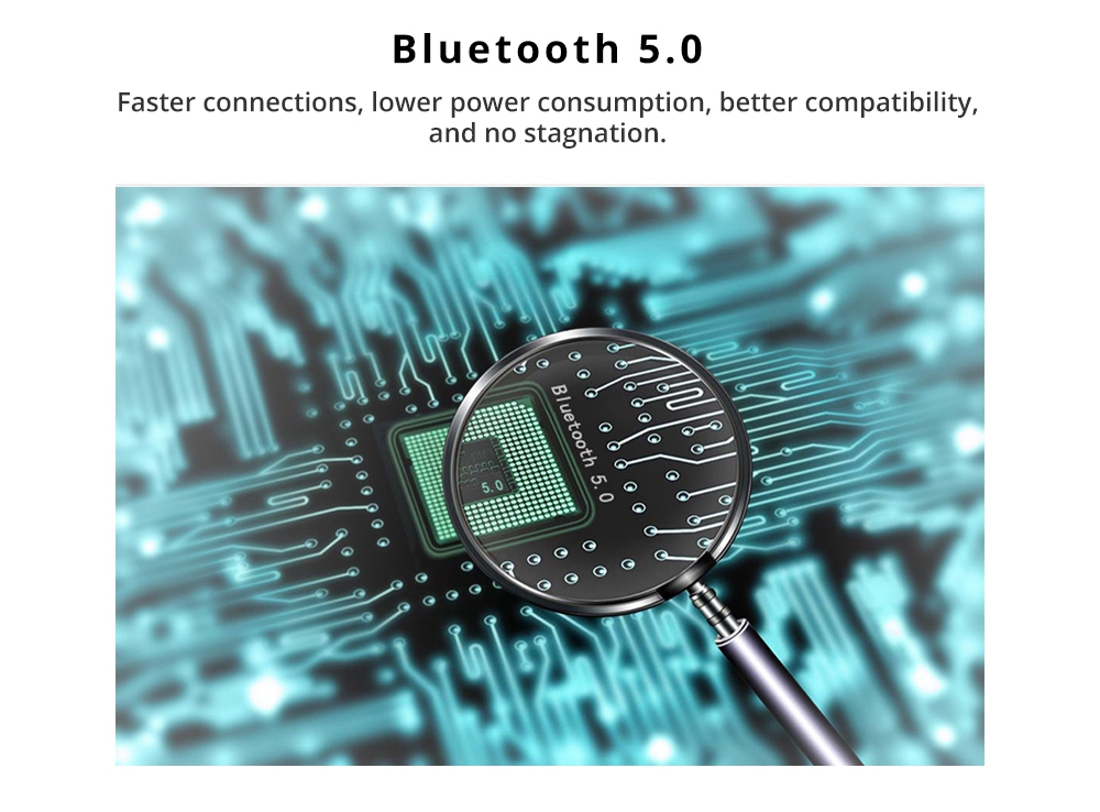 T11 Wireless Earbuds Bluetooth 5.0 Stereo Sound  - Black