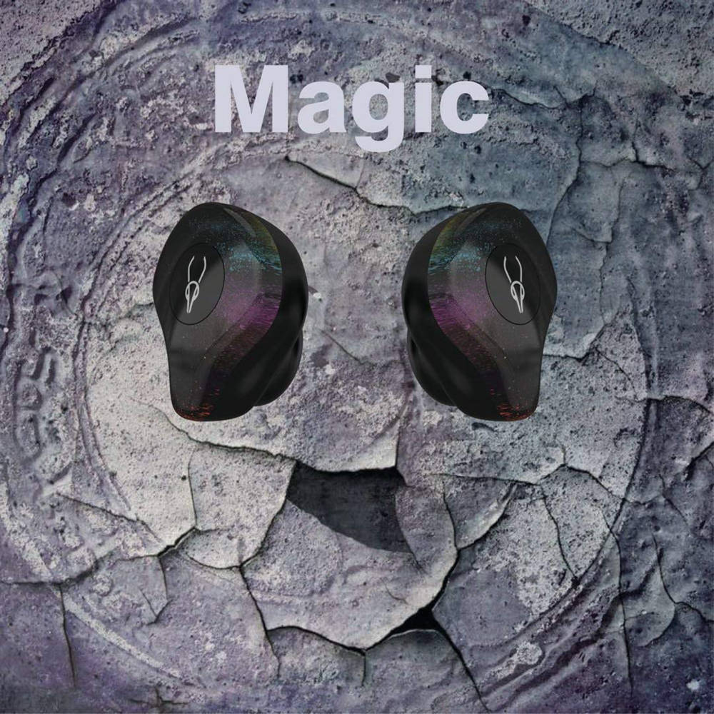 Sabbat X12 Pro TWS Earbuds Bluetooth 5.0 About 3 Hours Working Time Surround Sound - Tea White