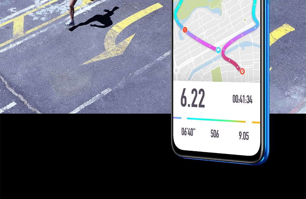 HUAWEI Honor V20 Hole-punch Display 6.4 Inch 4G LTE Smartphone Kirin 980 8GB 128GB 48.0MP+TOF Dual Rear Cameras Android 9.0 NFC Type-C Fast Charge - Blue