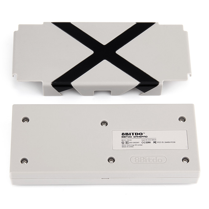 8BITDO NES30 Bluetooth Wireless GamePad Game Controller for iOS Android/PC/Nintendo Switch - Grey + Black + Red