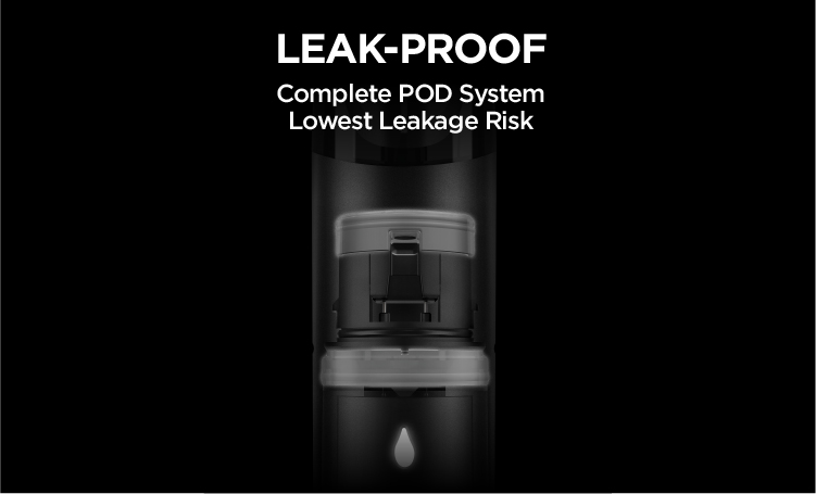 RELX E-Cigarette Kit Replaceable Atomizer Cartridge 350mAh Battery with Micro USB Cable - Classic Black