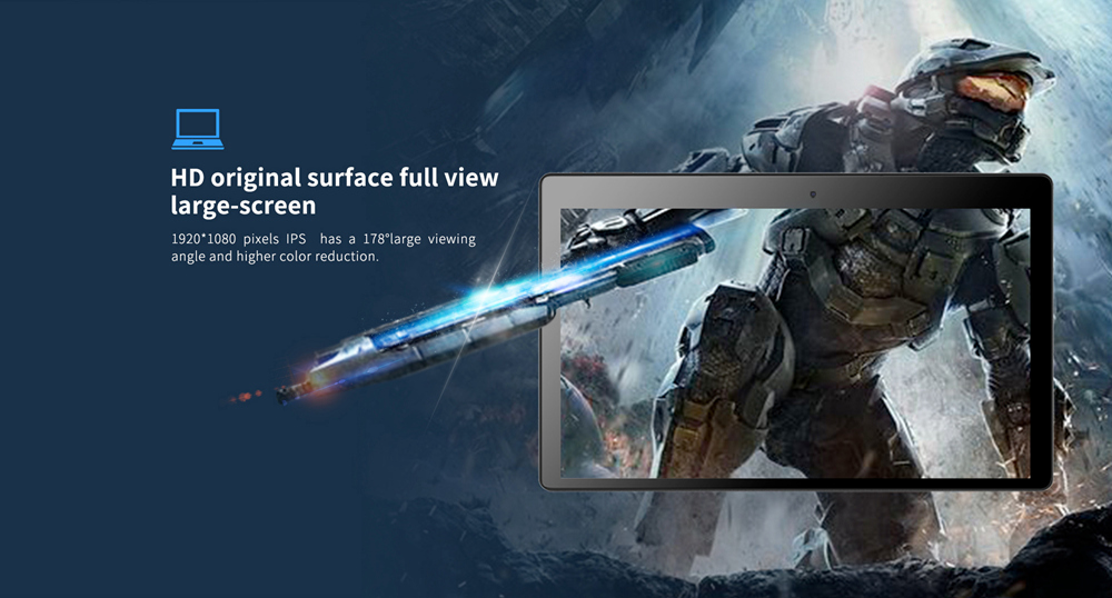 ALLDOCUBE KNote 5 2 in 1 Tablet PC Intel Gemini Lake N4000 Quad Core 11.6" IPS Screen 1920*1080 4GB RAM 128GB SSD Windows 10 - Black+Gray