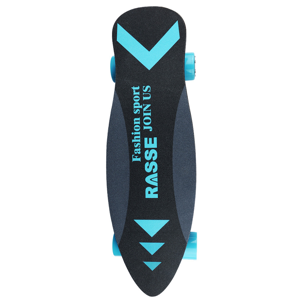 [EU Stock] RASSE YB-D001 Electric Skateboard Wireless Remote Control Dual 350W Motors 25km/h EU Plug - Blue