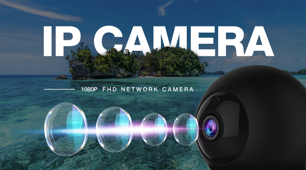 VStarcam G43S 1080P 2MP FHD Night Vision Wireless WIFI Indoor Security IP Camera 