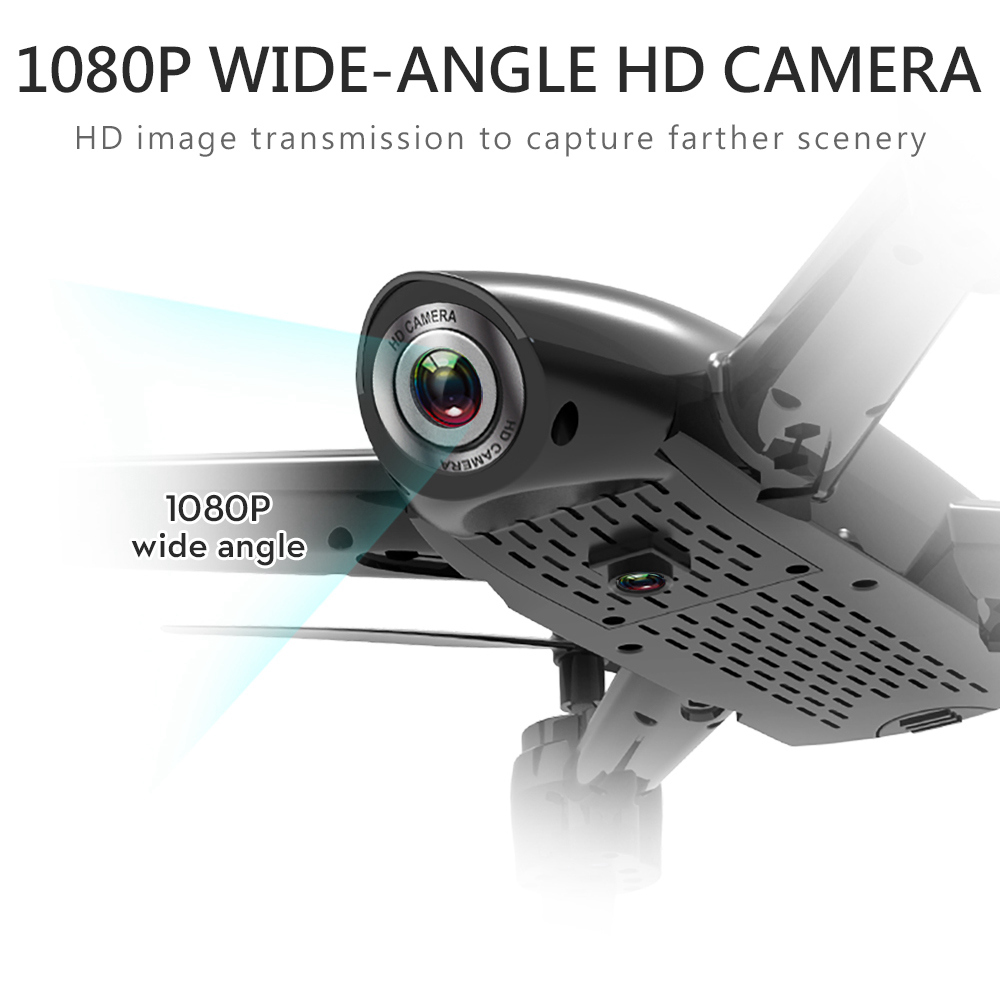 SG106 1080P WiFi FPV RC Drone Optical Flow Positioning RTF - Black