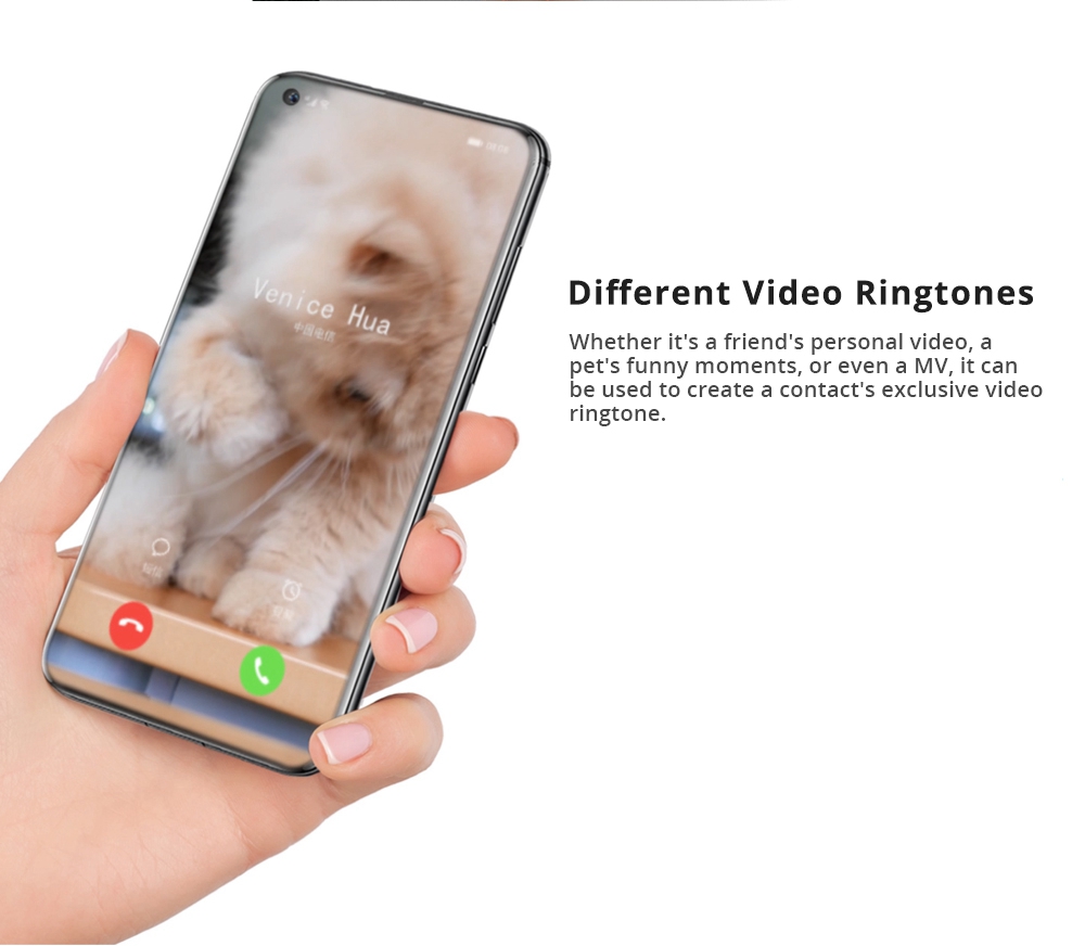 HUAWEI Nova 4 6.4 Inch Hole-punch Display 4G LTE Smartphone Kirin 970 8GB 128GB 20.0MP+16.0MP+2.0MP Triple Rear Cameras Android 9.0 Touch ID Type-C - Blue