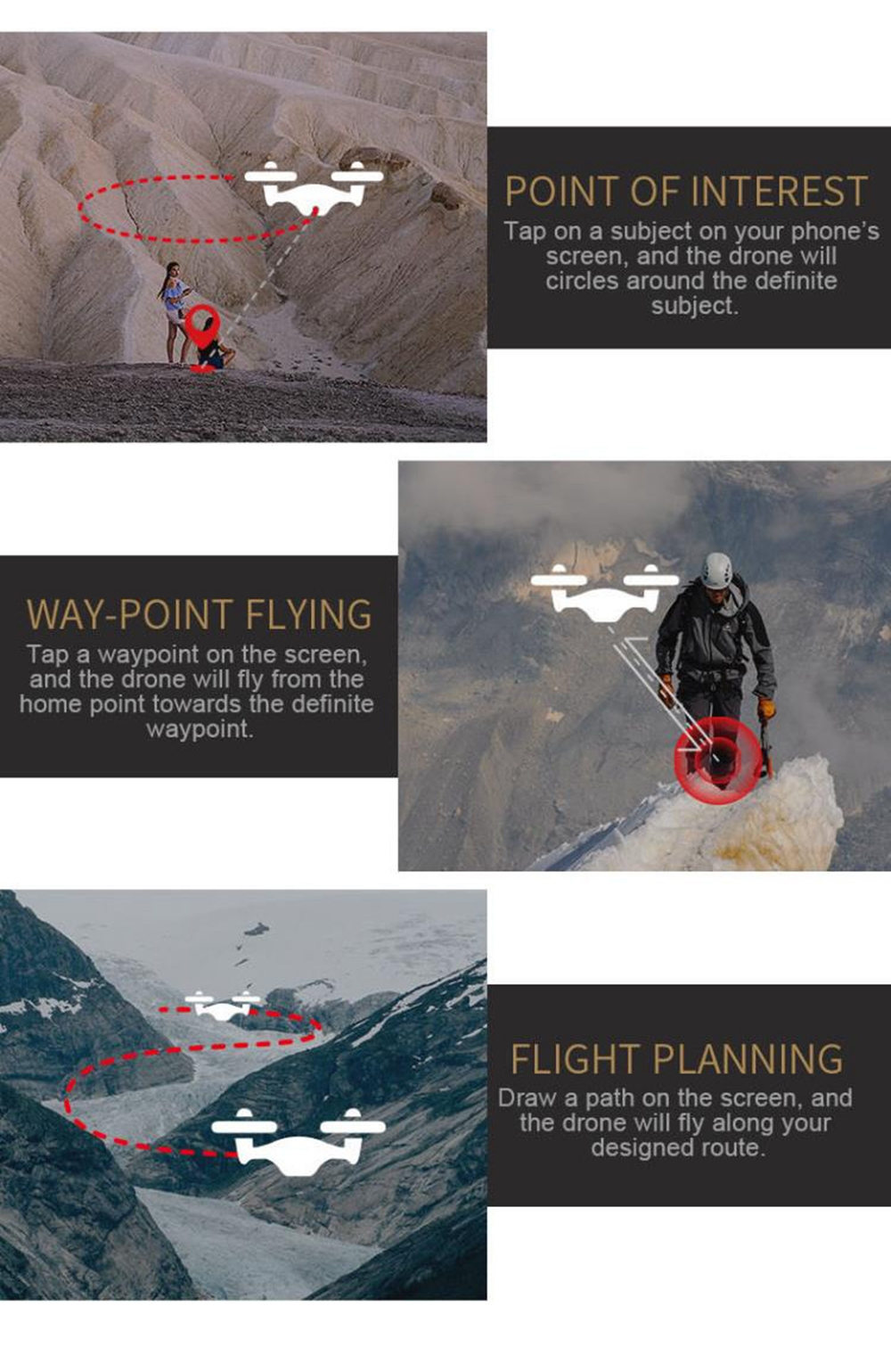 JJRC X7 SMART 1080P 5G WiFi FPV Double GPS Brushless RC Drone with One-Axis Gimbal Camera 25mins Flight Time RTF - White