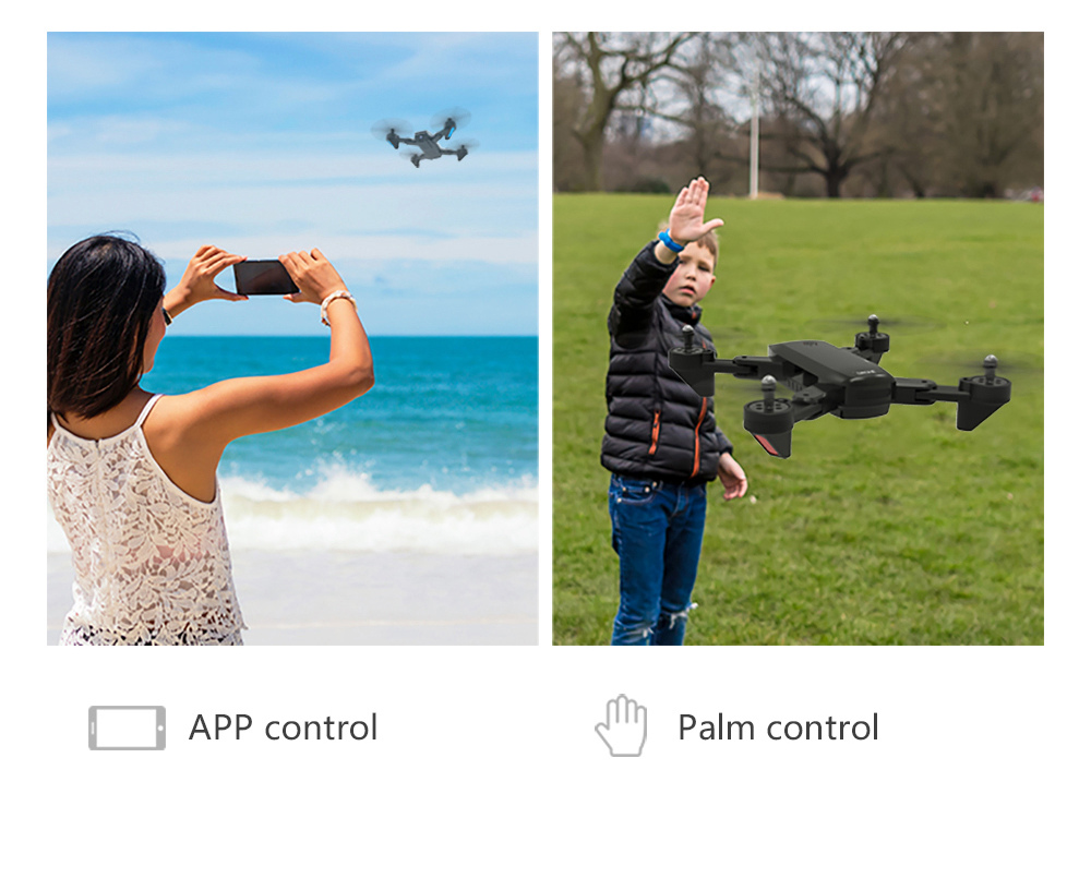 SG700-D 1080P WiFi FPV Foldable RC Drone Optical Flow Positioning RTF - White