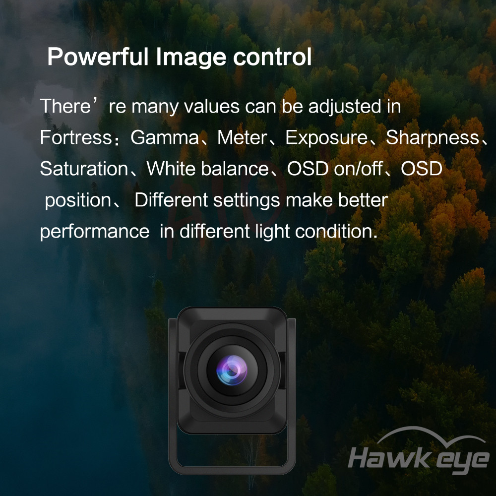 Hawkeye Firefly Fortress 960H TVL 2.1mm Micro FPV Camera AIO 1-6S 5.8G 0-200mW 72CH Transmitter VTX