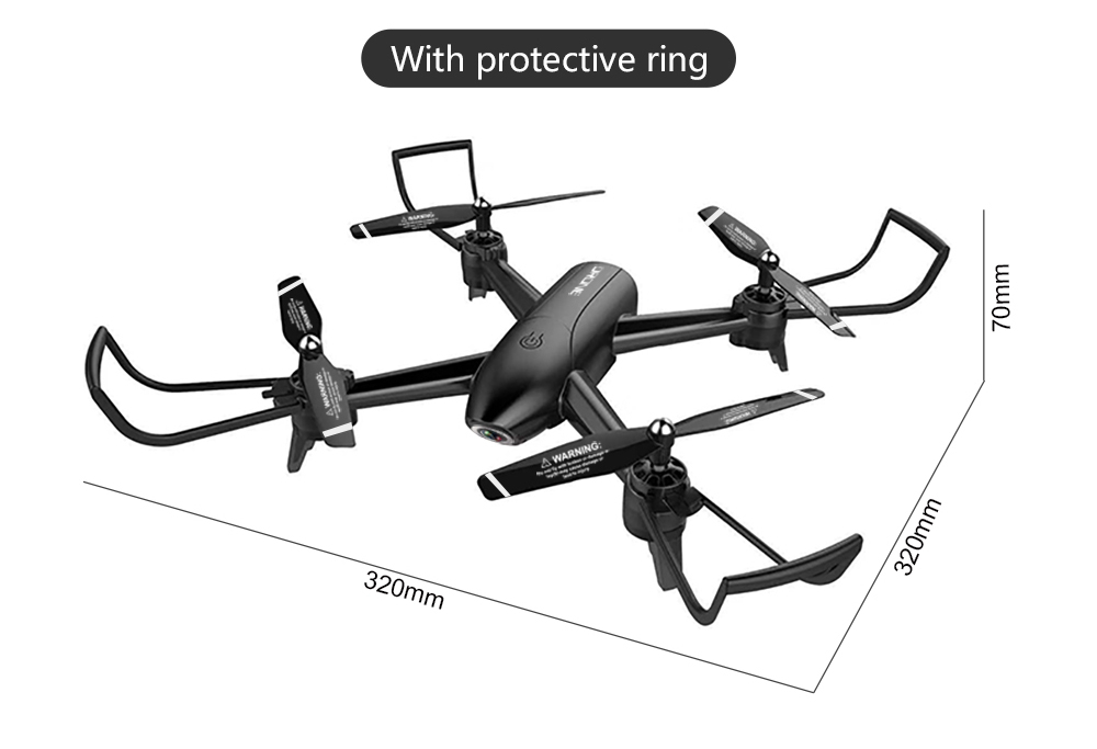 SG106 1080P WiFi FPV RC Drone Optical Flow Positioning RTF - Black