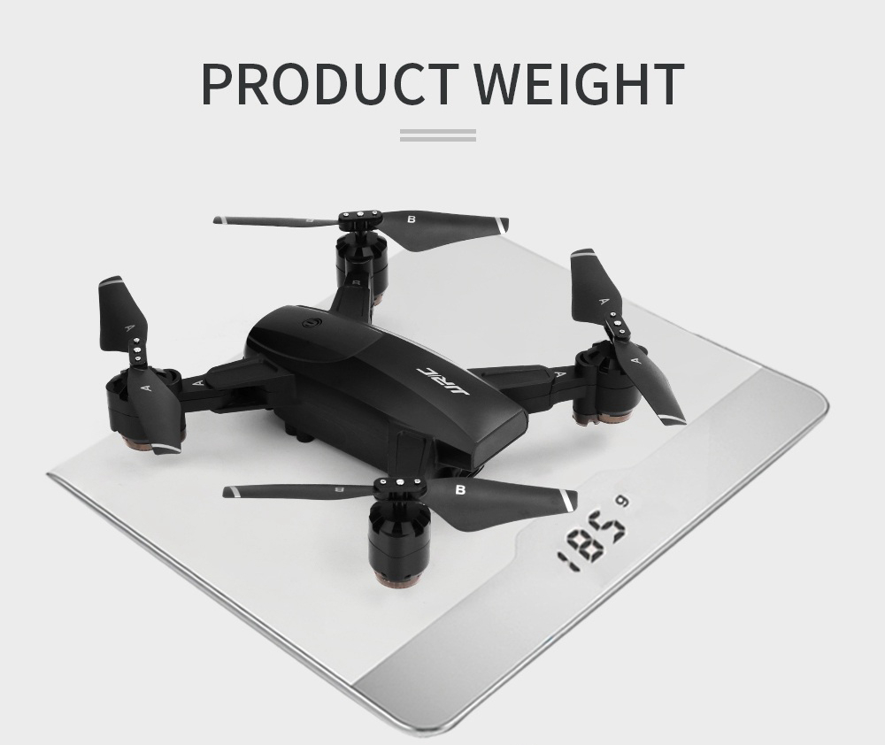 JJRC H78G 1080P GPS  5G WiFi FPV Foldable RC Drone Follow Me Mode RTF - Black