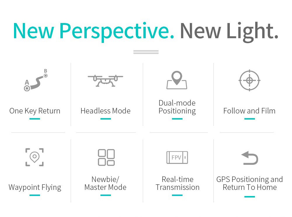 JJRC H78G 1080P GPS  5G WiFi FPV Foldable RC Drone Follow Me Mode RTF - Black