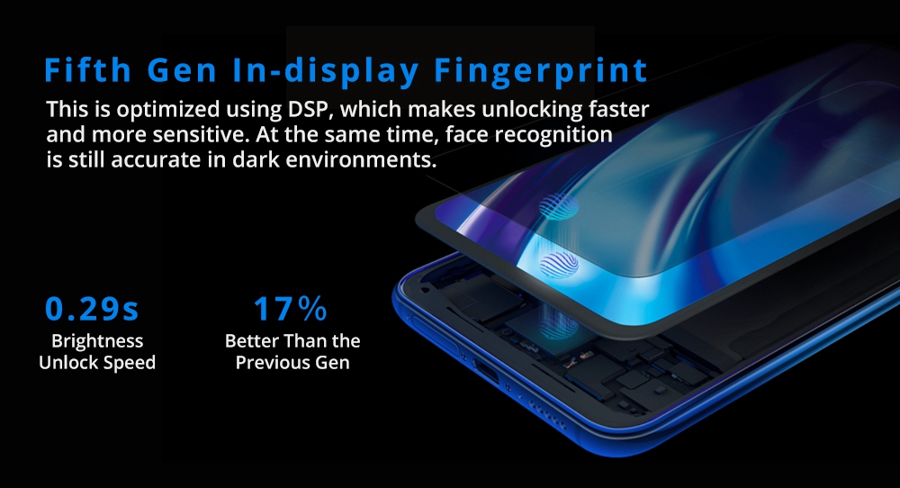 Vivo Nex Dual Display Edition 6.39 Inch 4G LTE Smartphone Snapdragon 845 10GB 128GB 12.0MP+2.0MP+TOF 3D Triple Rear Cameras Funtouch OS 4.5 Type-C In-Display Fingerprint - Blue