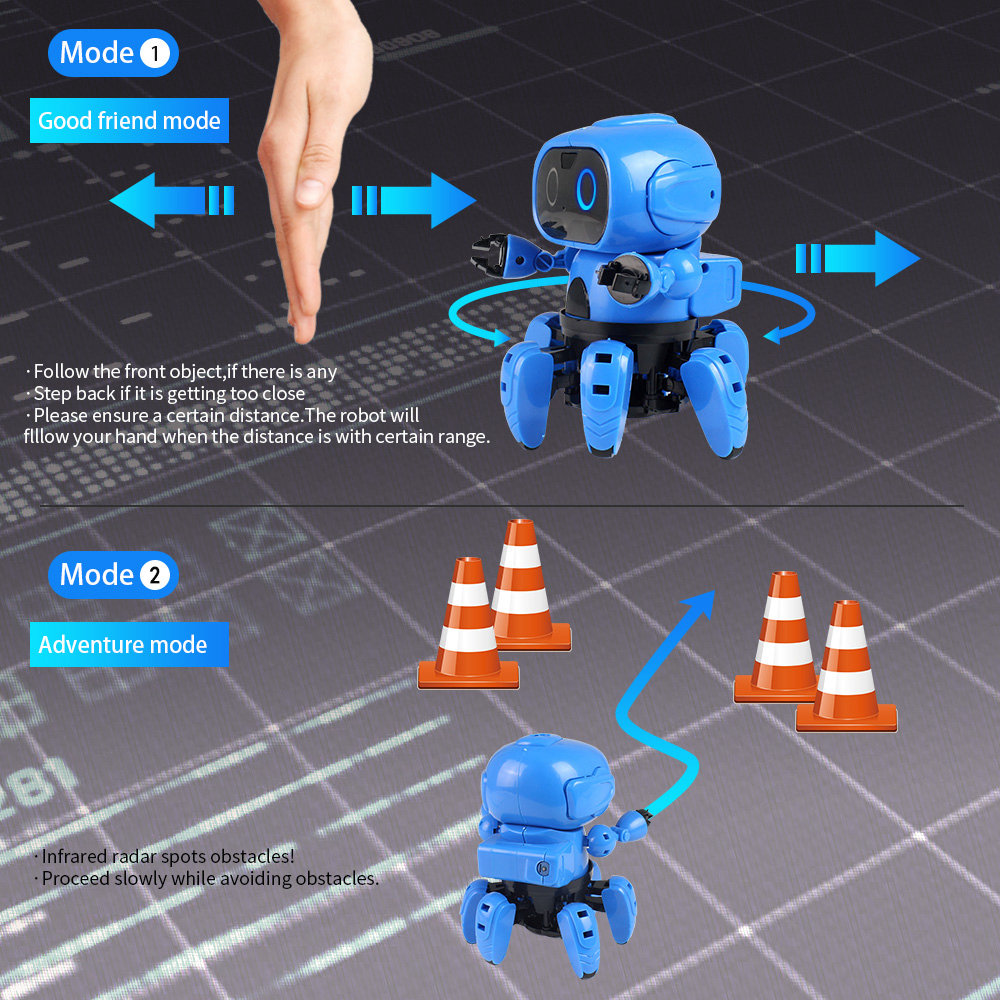 MoFun DIY 6Legged Intelligent Robot Toy