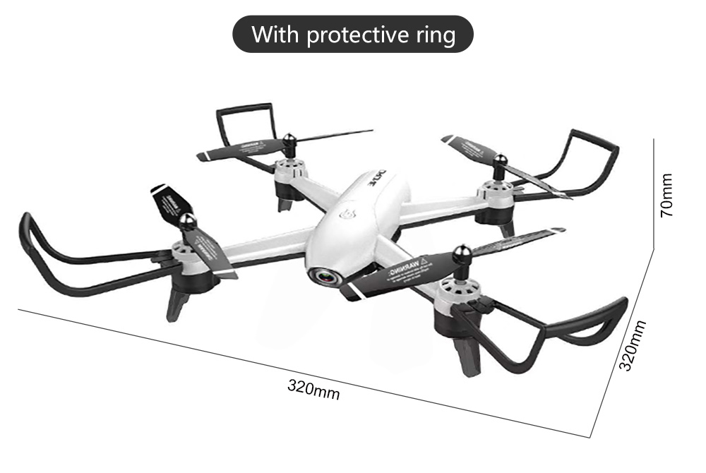 SG106 1080P WiFi FPV RC Drone Оптическое позиционирование потока RTF - белый