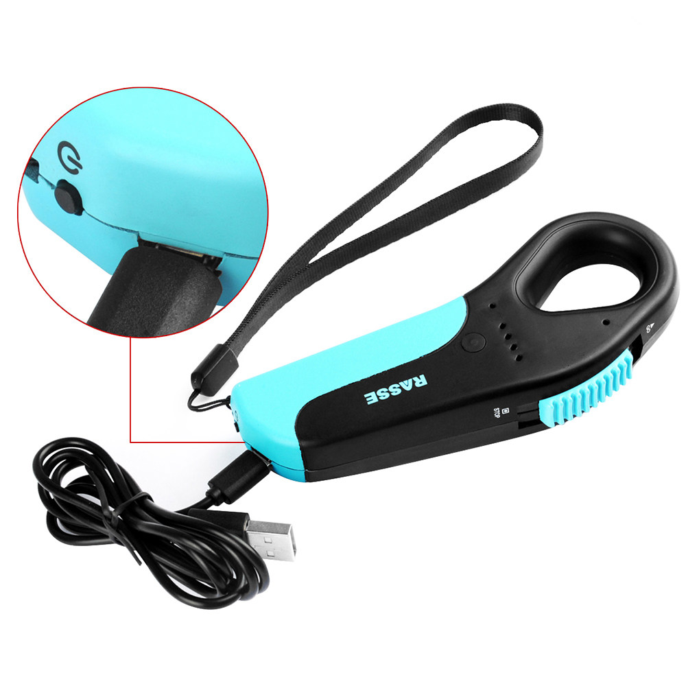 [EU Stock] RASSE YB-D001 Electric Skateboard Wireless Remote Control Dual 350W Motors 25km/h EU Plug - Blue