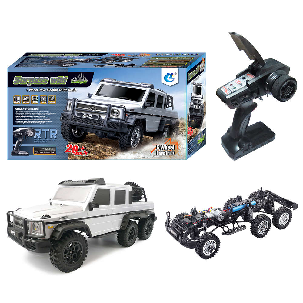 HG HG-P601 2.4G 1:10 6WD Off-road Climbing RC Car RTR