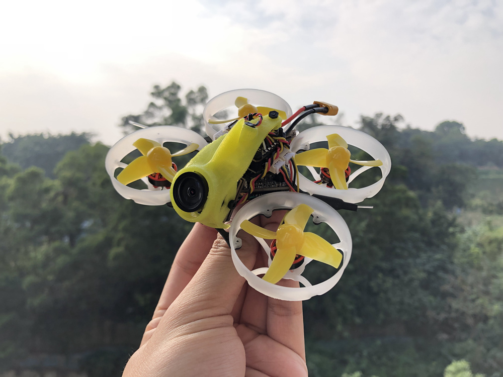 FullSpeed TinyLeader Brushless Whoop 75mm FPV Racing Drone F4 FC Caddx Turtle V2 Camera Frsky Receiver BNF - HD Record Version