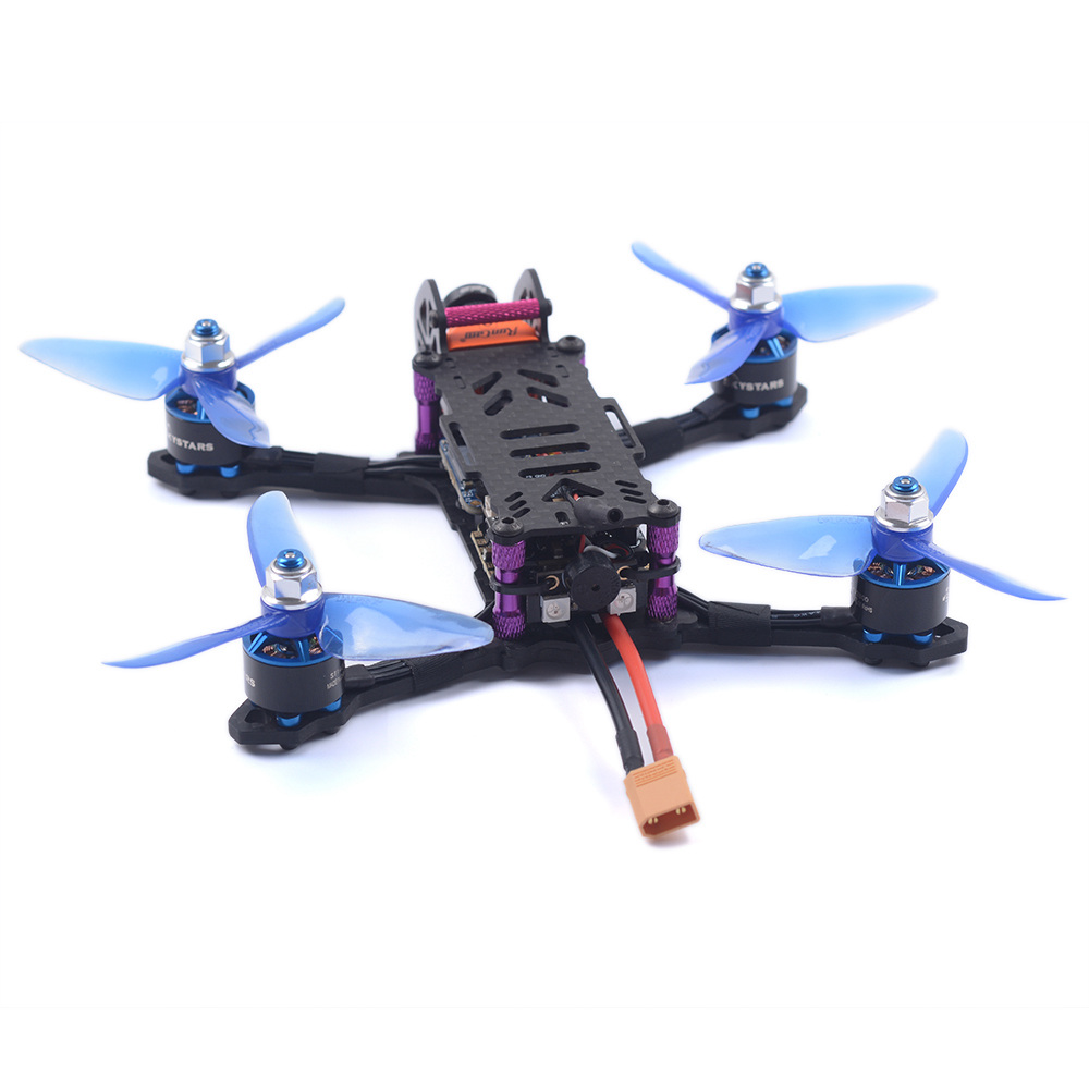 SKYSTARS Baby Turtle 145mm FPV Racing Drone F4 8K FC OSD 200mW VTX RunCam Split Mini2 DVR Camera Flysky IBUS Receiver - BNF
