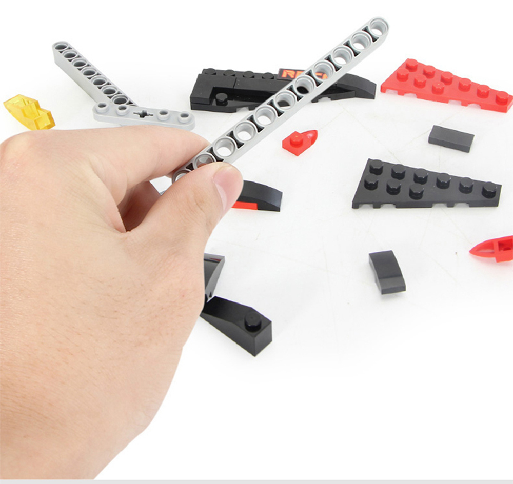 MoFun 13018 2.4G 4CH DIY Smart Remote Control Robot Building Block RC Battle Dragon Toy