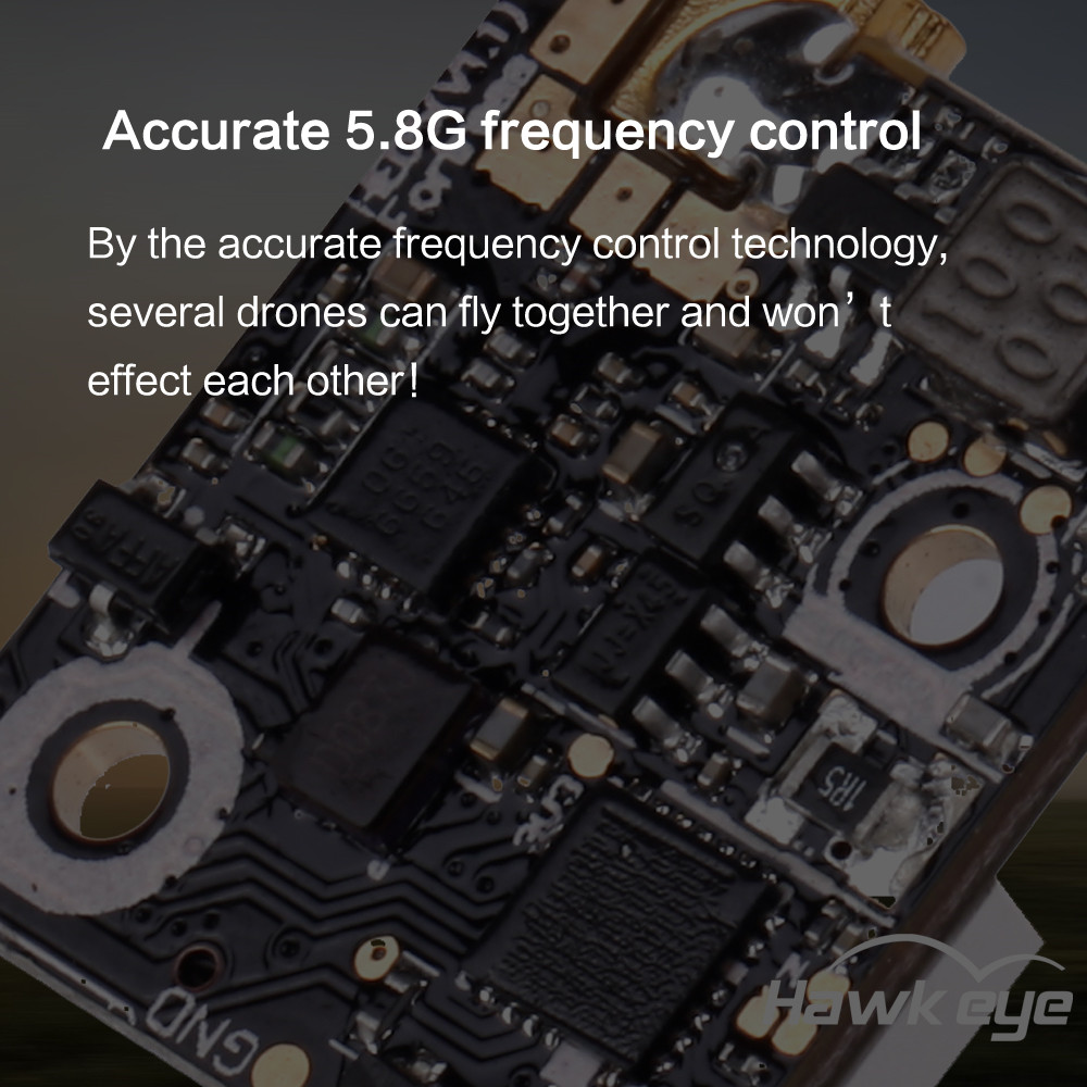 Hawkeye Firefly Fortress 960H TVL 2.1mm Micro FPV Camera AIO 1-6S 5.8G 0-200mW 72CH Transmitter VTX