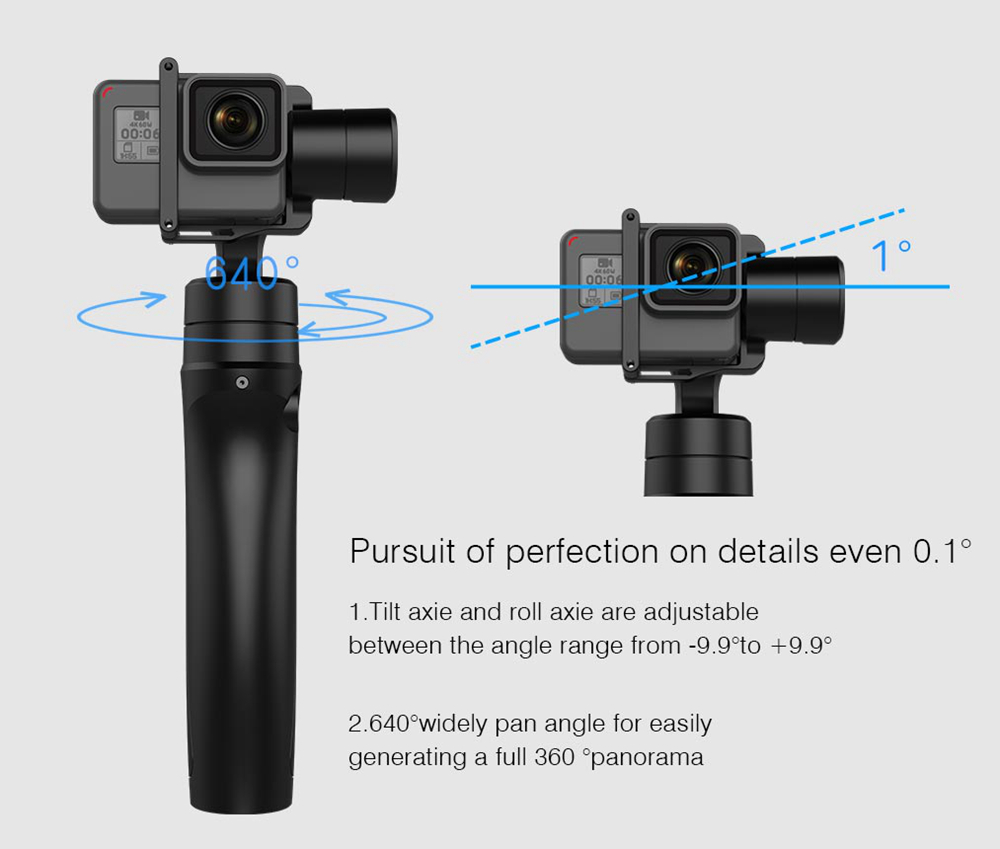 Hohem iSteady Pro 3-Axis Brushless Handheld Gimbal Stabilizer for GoPro XiaoYi Action Camera