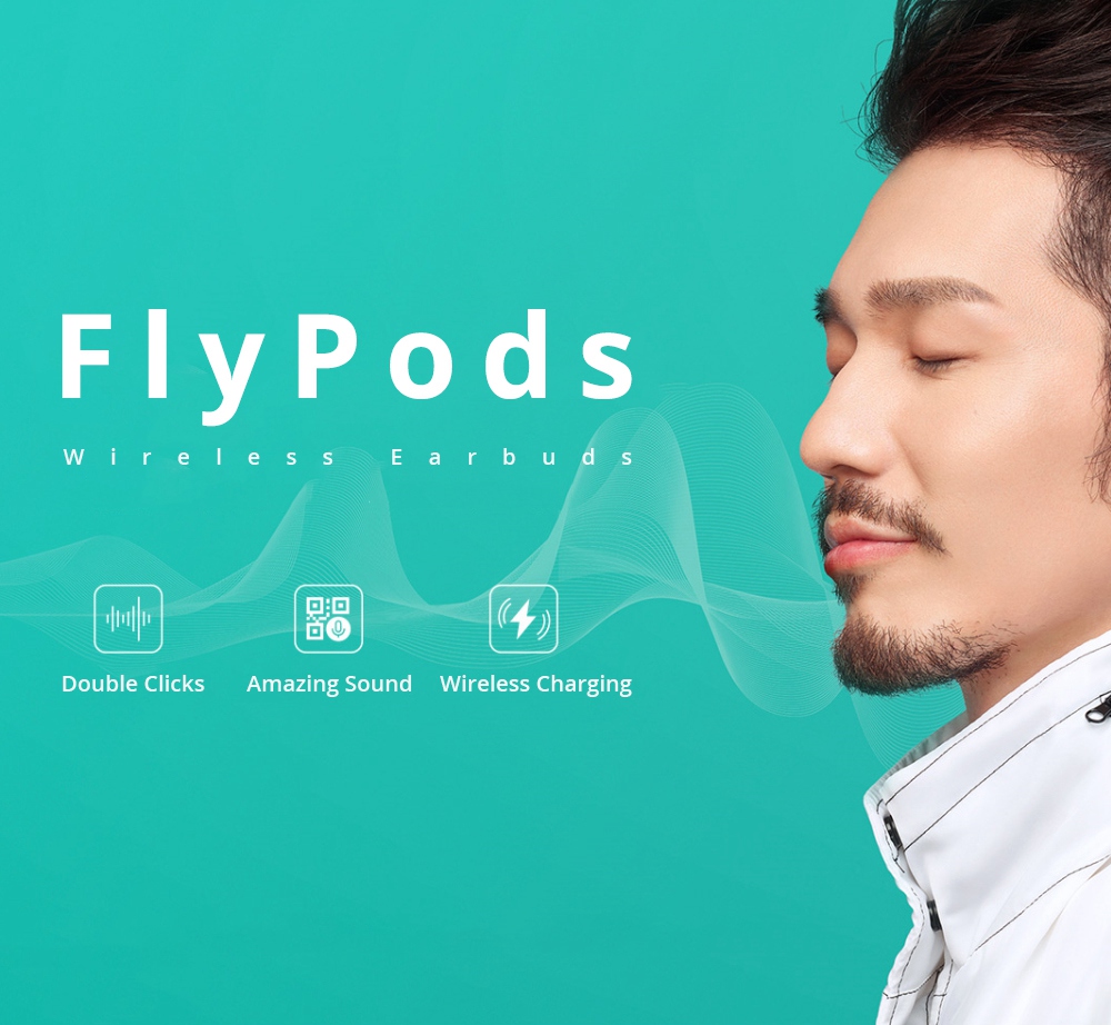 HUAWEI Honor FlyPods TWS Earbuds Bluetooth 5.0 Touch Control IP54 Water-resistant - Blue