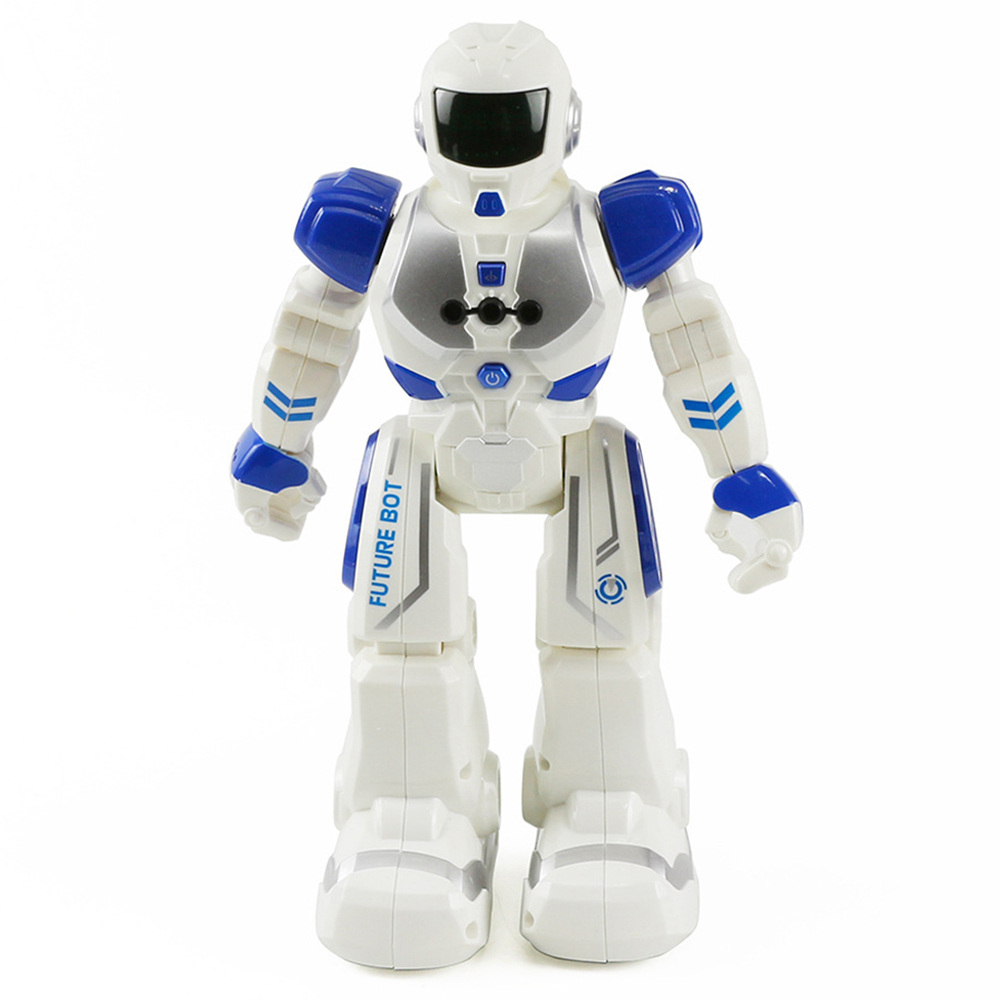 6088 Gesture Sensing Programmable Intelligent RC Robot RoboCop - Blue