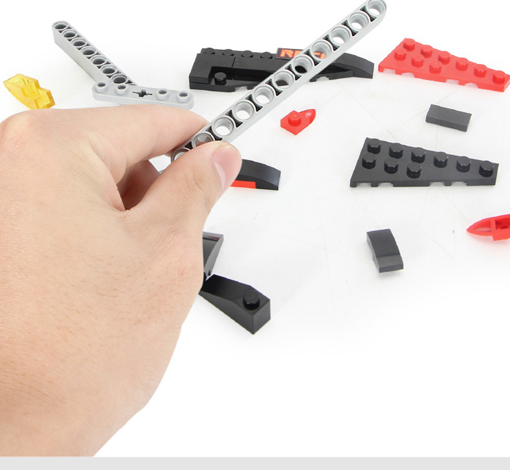 MoFun 13021 2.4G 4CH DIY Smart Remote Control Robot Building Block RC Battle Dragon Toy