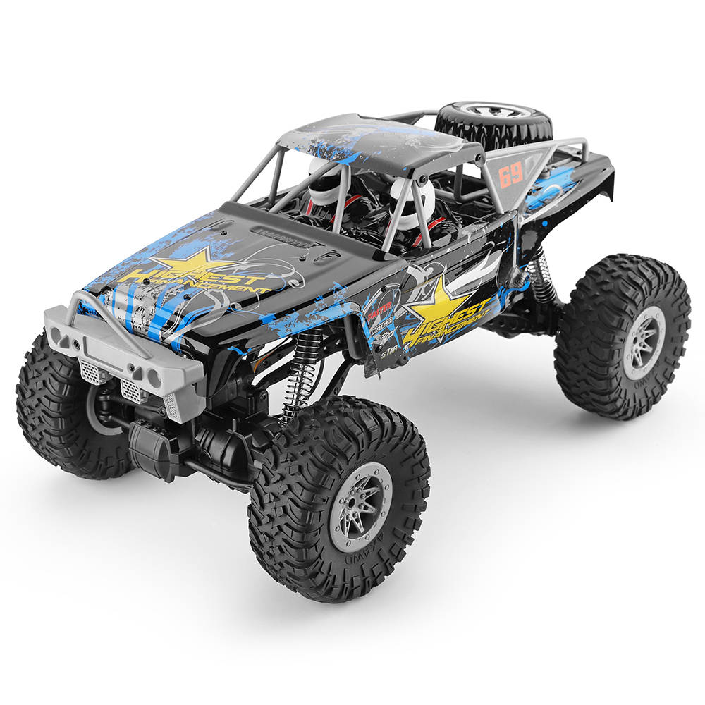 Wltoys 104310 2.4G 1:10 4WD Brushed Off-road RC Climbing Car Monster Truck - RTR
