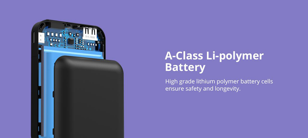 Tronsmart PB10 10000mAh Mini Power Bank with Digital LED Display for iPhone Samsung