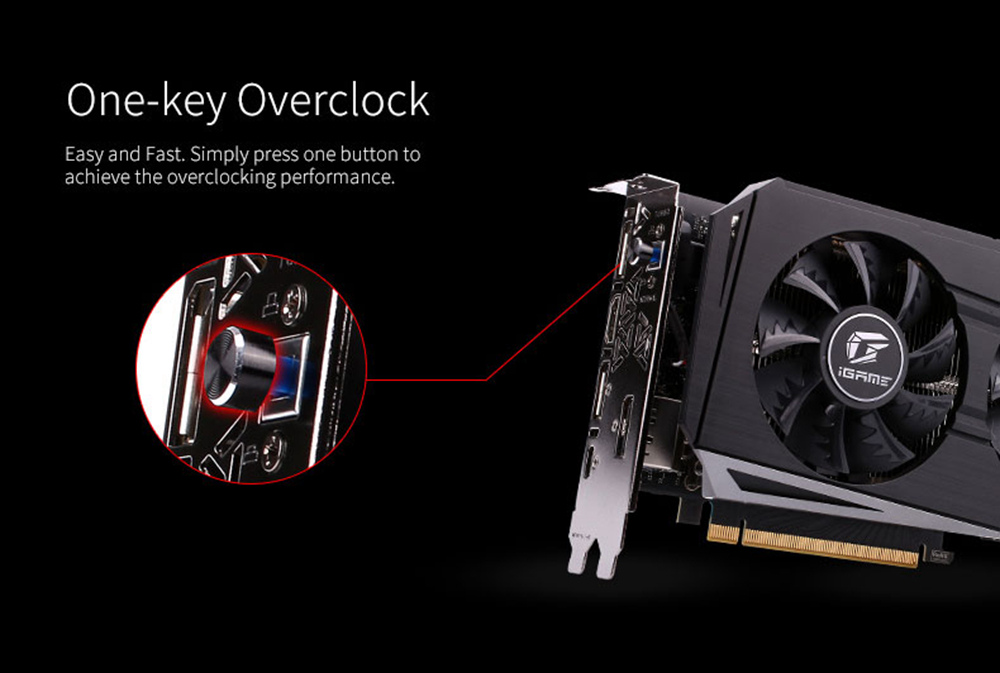 Colorful iGame GeForce RTX 2070 Ultra OC Video Graphics Card GDDR6 8GB 256Bit 1410-1710MHz 3DP+HDMI+USB Type-C - Red