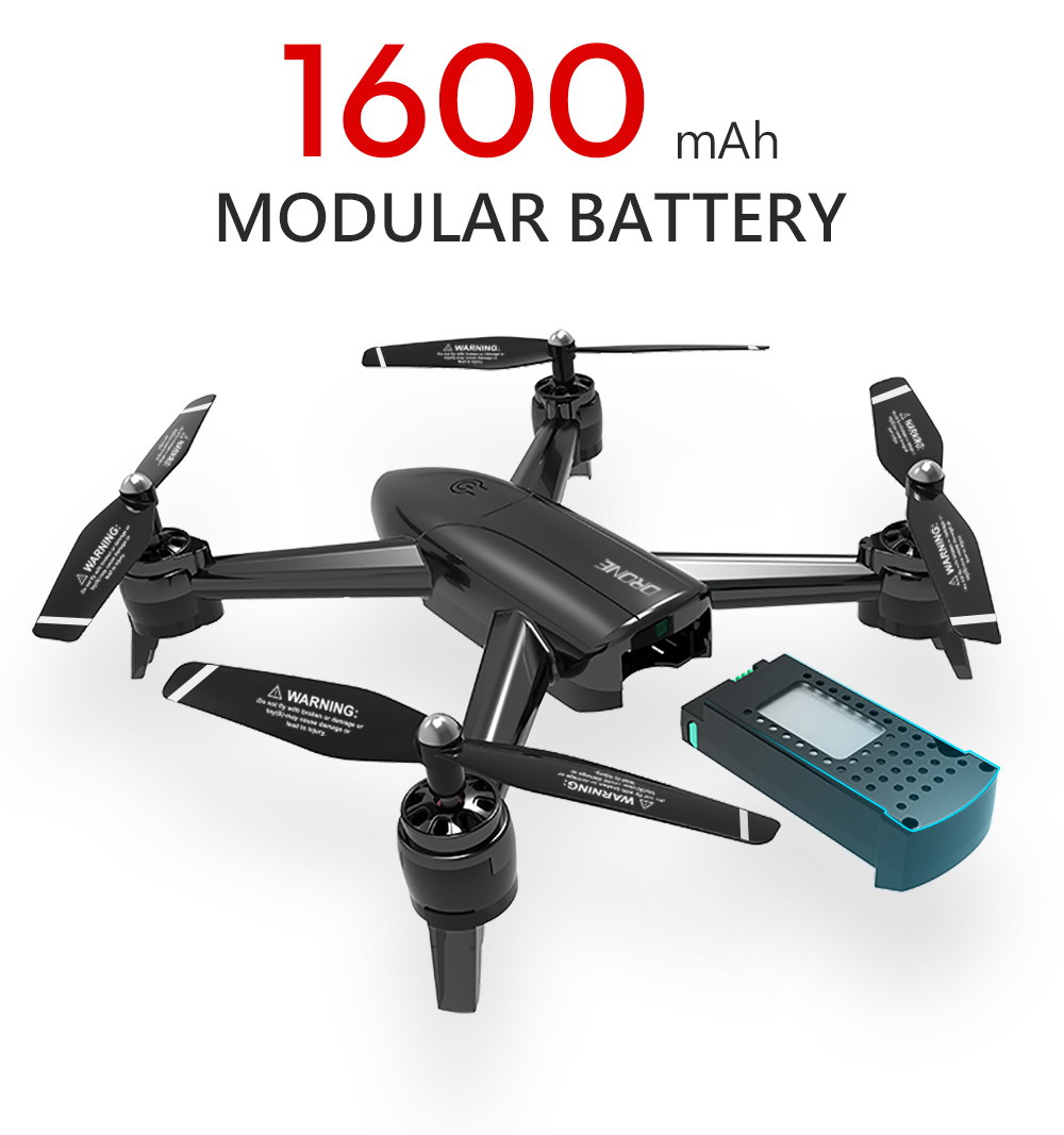 SG106 1080P WiFi FPV RC Drone Optical Flow Positioning RTF - Black