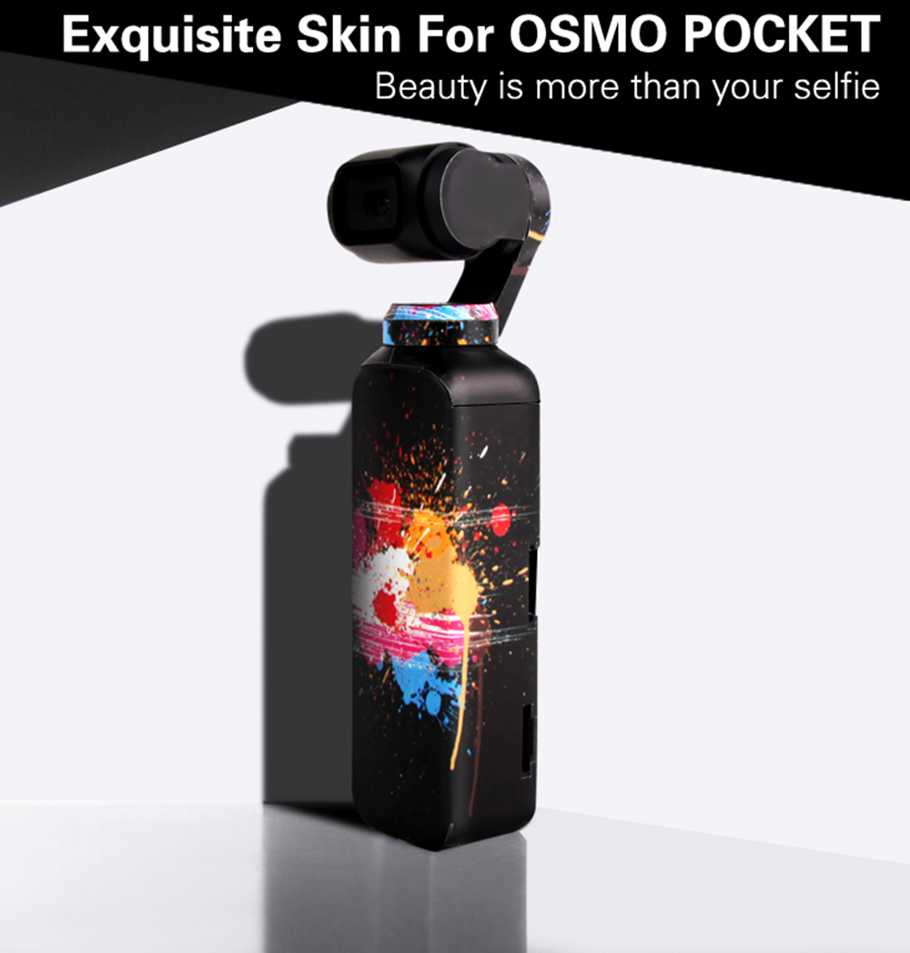 Sunnylife Exquisite Sticker for DJI OSMO Pocket Handheld Gimbal - Oil Painting