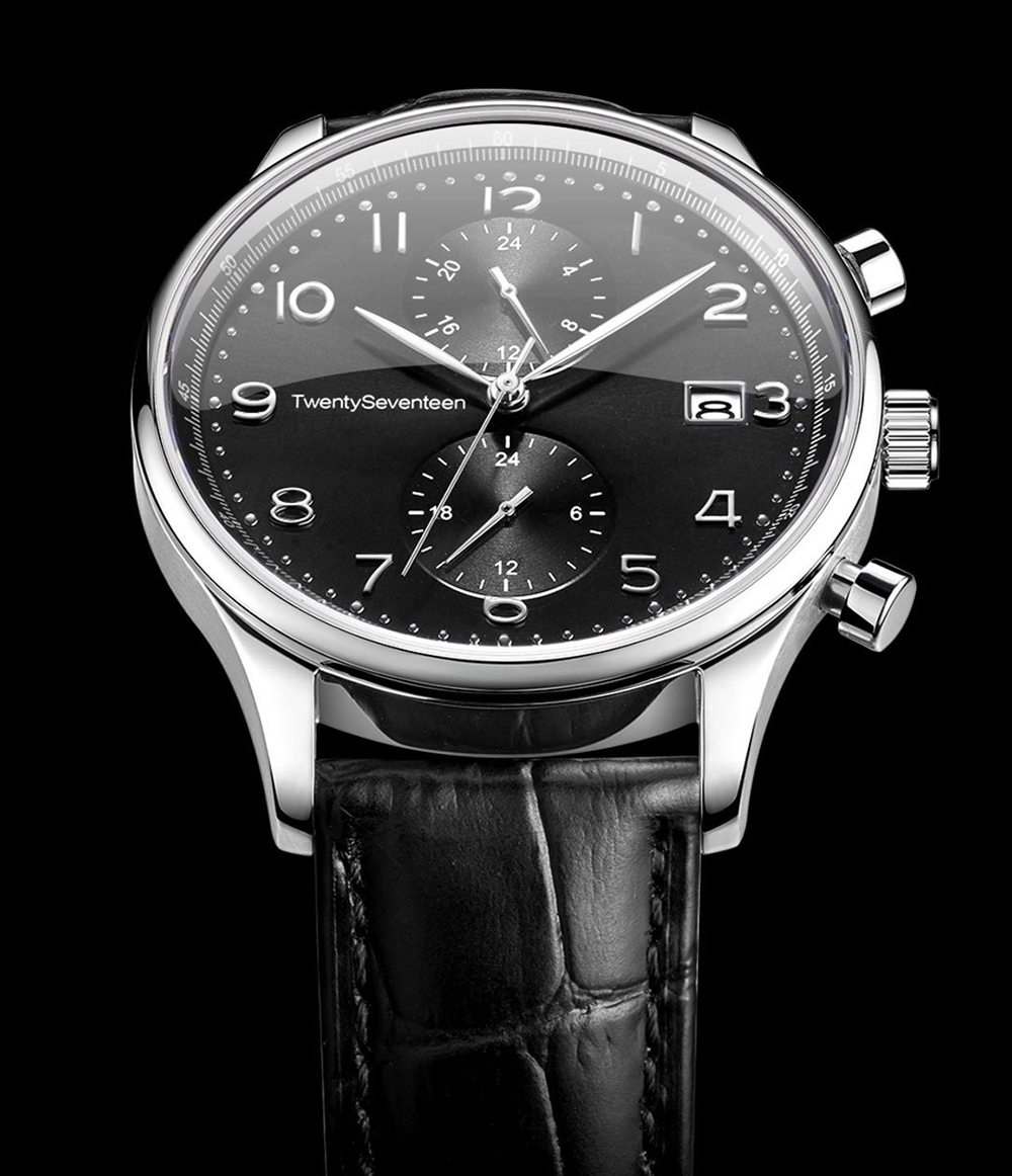 Xiaomi TwentySeventeen Men Business Quartz Watch Black