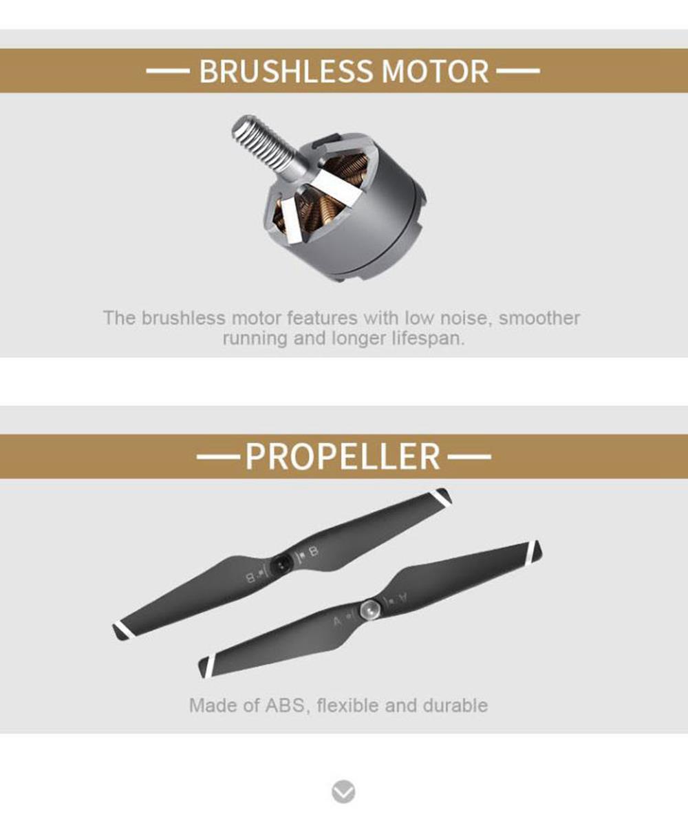 JJRC X7 SMART 1080P RC Drone RTF White Two Battery