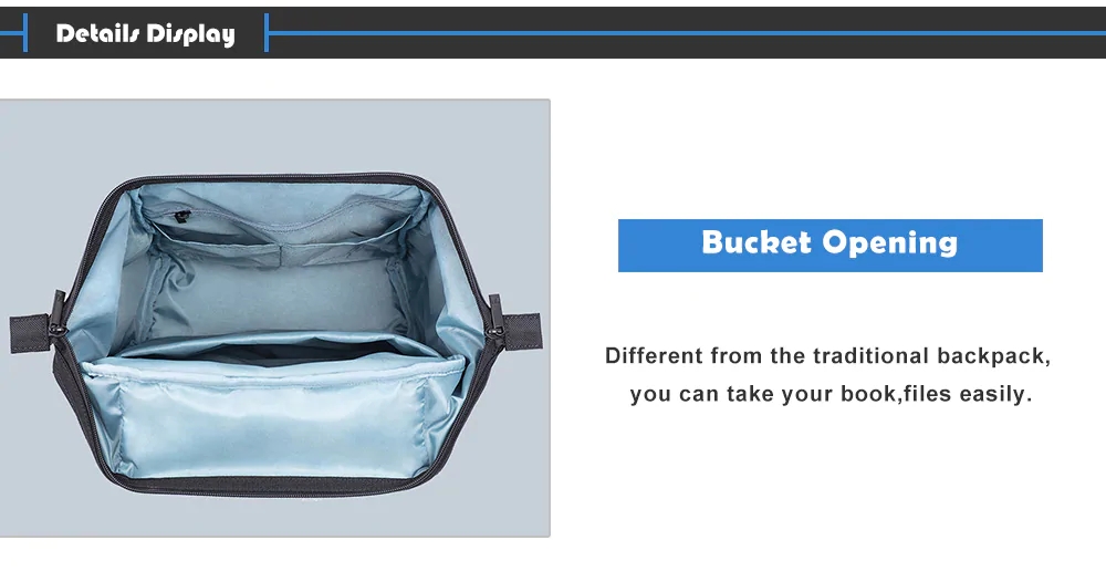 Xiaomi 90FUN Portable Creative Backpack Computer Bag - Gray