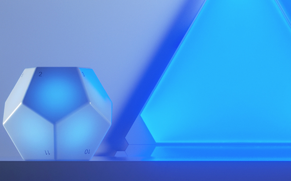 Nanoleaf Remote Dodecahedron-inspired Bluetooth HomeKit Remote Control Smart Home Accessories - White