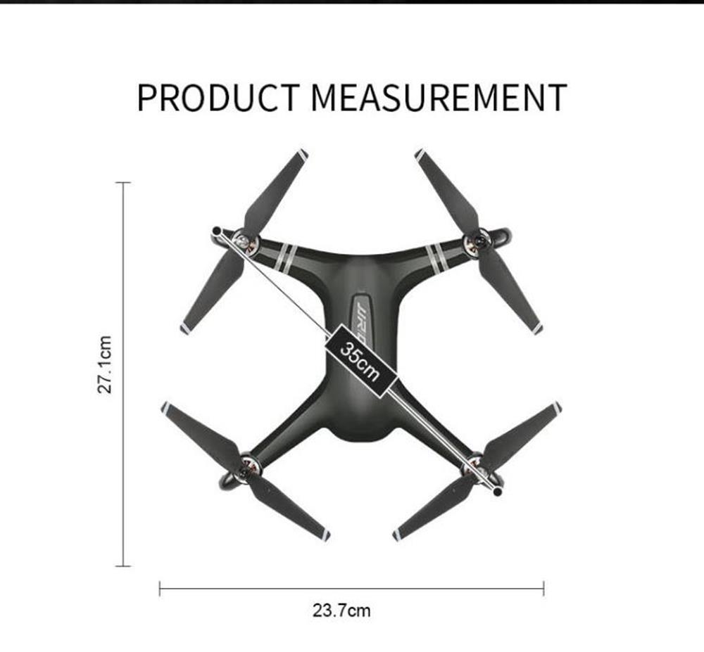 JJRC X7 SMART 1080P RC Drone RTF White Two Battery