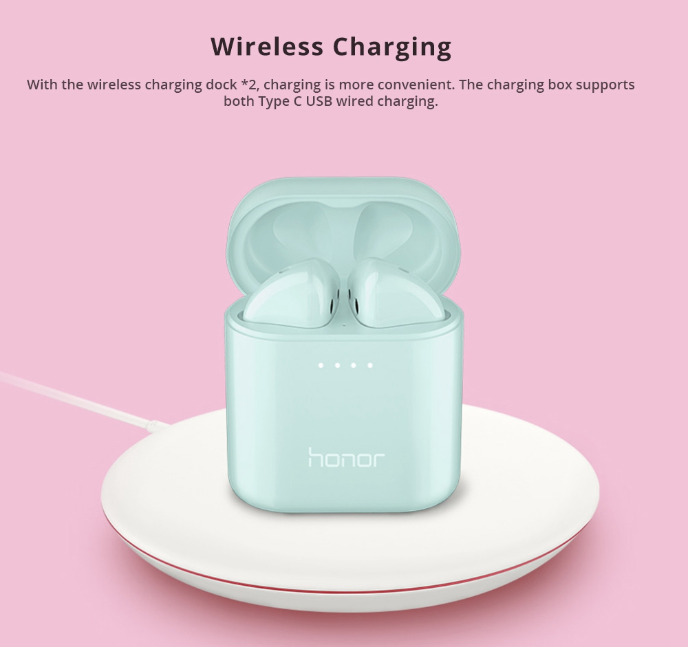 HUAWEI Honor FlyPods TWS Earbuds Bluetooth 5.0 Touch Control IP54 Water-resistant - White