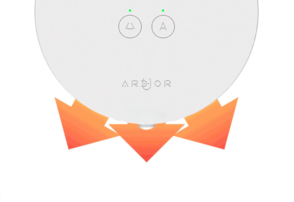 Xiaomi ARDOR Human Body Sensor Smart Space Heater Wide-angle Wind Over-heating Tip-over Design 3 Heat Settings - White