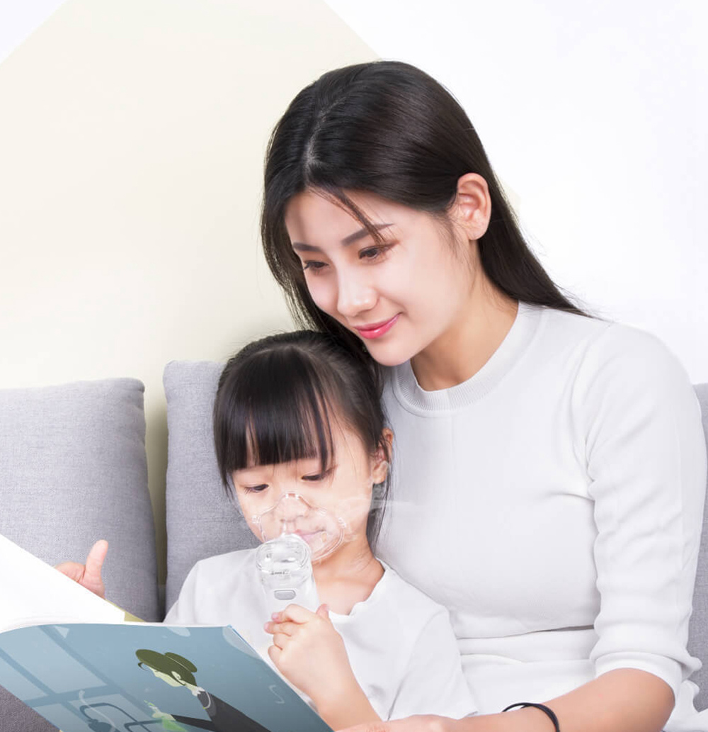 Xiaomi Andon VP-M3A Micro Mesh Nebulizer for Adult Children Healthcare Stable Nebulization Rate USB Charging - White