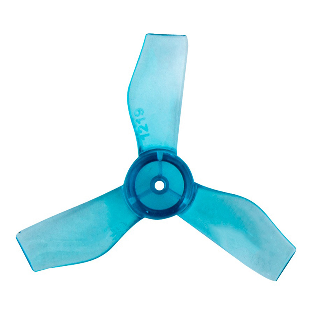 Gemfan 1219 31mm 3-Blade 0.8mm Mounting Hole CW CCW Propeller Blue