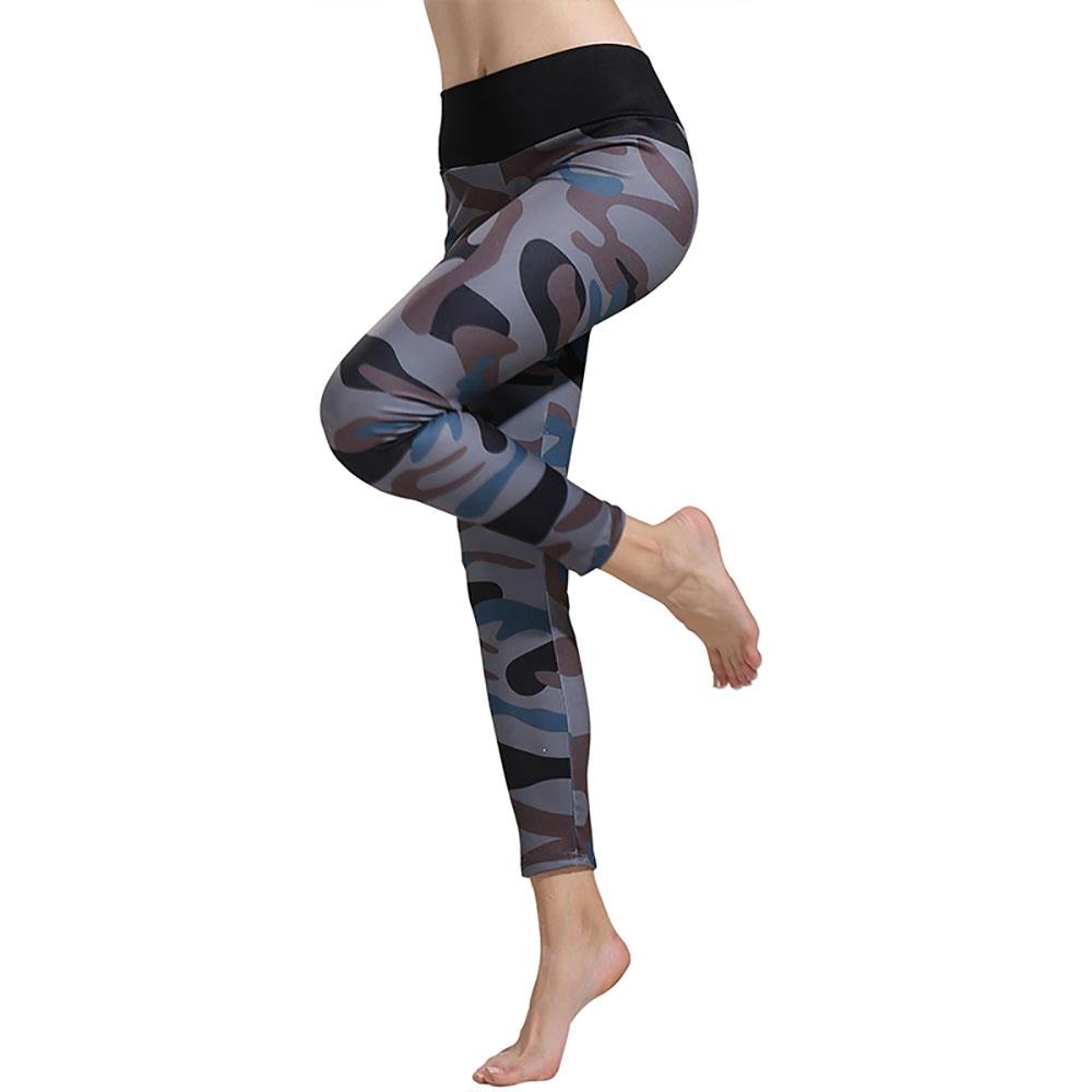 Camo Yoga Pants With Pockets
