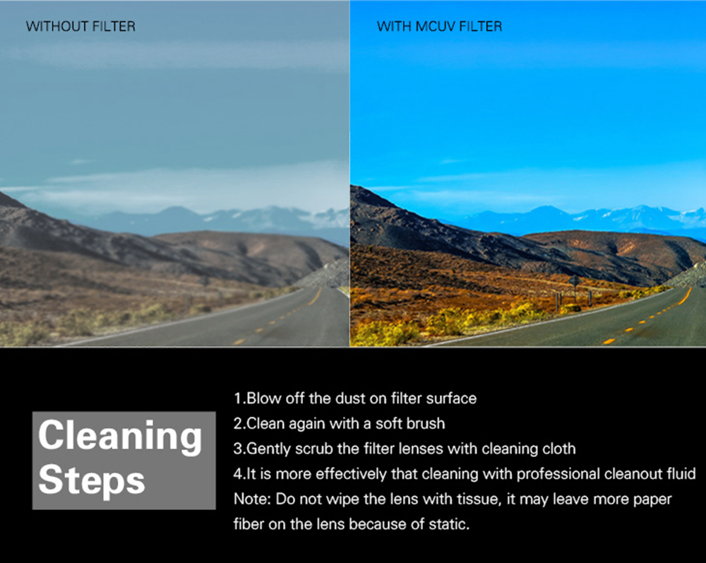 Sunnylife 4PCS ND-PL Lens Filter Set for DJI OSMO Pocket Handheld Gimbal