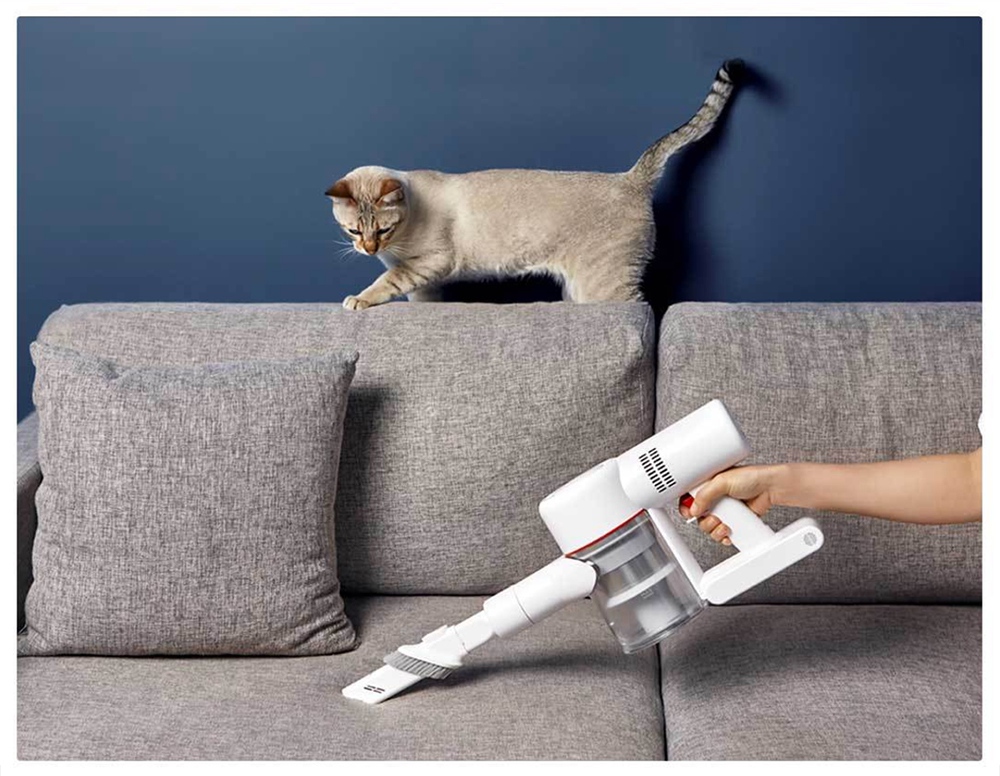 Xiaomi Dreame V9 Cordless Stick Vacuum Cleaner 20000 Pa Suction Anti-winding Hair Mite Cleaning 60 Minutes Run Time - White